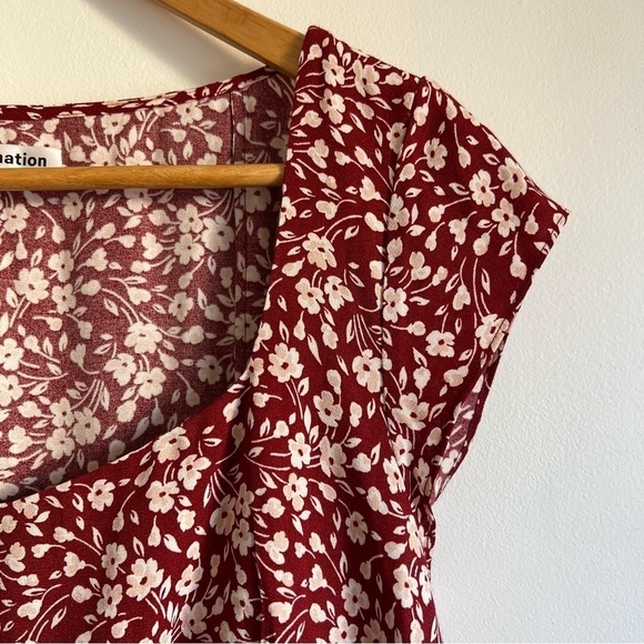 Reformation Olencia Dress in Flower Girl - Picture 9 of 16